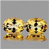 Image 1 : NATURAL GOLDEN YELLOW CITRINE Pair 16x12 MM - FL