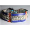 Image 1 : Tibet Hand Made Lapiz Lazuli & Coral Bracelet