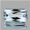 Image 1 : NATURAL VERY LIGHT BLUE AQUAMARINE 10.5x6 MM - FL