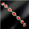 Image 2 : Natural Italian Red Coral Bracelet