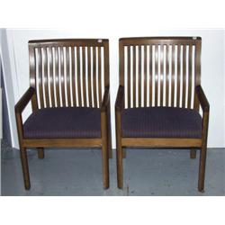 Roger Phillips Designer Oak Chairs