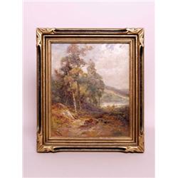 Antique Oil on Canvas 