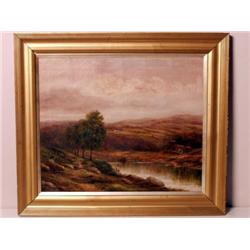 British 19th C. Oil on Canvas