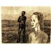 Image 2 : Oskar Fischer Ink and Wash Drawing