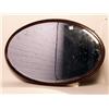 Image 1 : Antique Oval Bevelled Glass Mirror