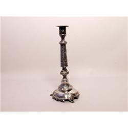 Czarist Russian Silver Candlestick