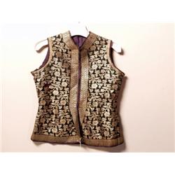 Textile: Moghul Woven Silk Vest