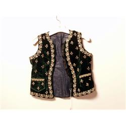 Textile: Moghul Woven Velvet Vest