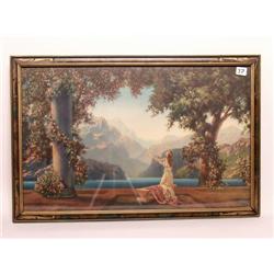 Vintage Print and Frame Titled Dawn