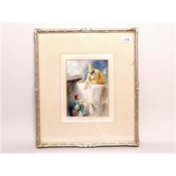 Robert Dudley R. C. Watercolour