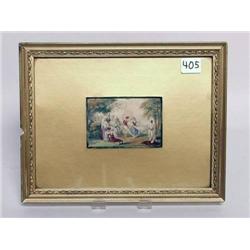 Antique Baxter Print