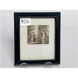 Antique Baxter Print