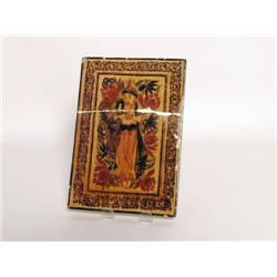 Antique Islamic Painted Tile