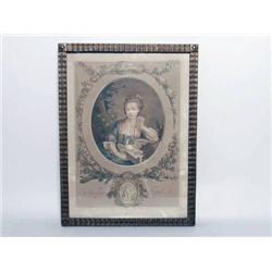 Antique French 18th C. Engraving