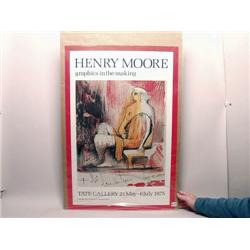 Henry Moore Lithograph Tate Gallery