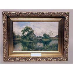 Gilt Framed Landscape Print