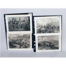 Five 19th C. Civil War Engravings