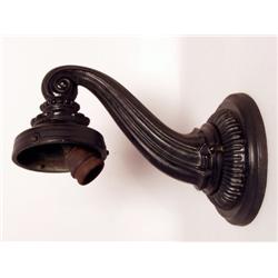 Edwardian Cast Bronze Wall Lamp