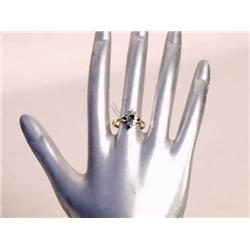 Estate Jewelry: Diamond and Sapphire Ri