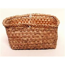 Kwakiutl Cedar Bark Utility Basket