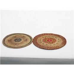 Two Nootka Circular Trivets