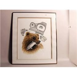 Canadian Limited Edition Print: Bear Le