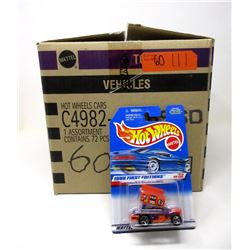 Case of 60 Assorted Hot Wheels  - Sealed Packages