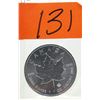 Image 1 : 1 Oz .9999 Fine Silver 2019 Canada Maple Leaf Coin
