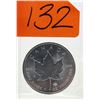 Image 1 : 1 Oz .9999 Fine Silver 2017 Canada Maple Leaf Coin