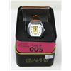 Image 2 : New in Box Ladies August Steiner Gold Bar Watch
