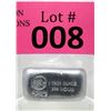 Image 1 : 1 Oz. Grimm Metals .999 Fine Indium Loaf Bar