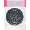 Image 2 : 1 Oz .9999 Fine Silver 2005 Canada Maple Leaf Coin