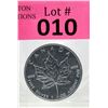 Image 1 : 1 Oz .9999 Fine Silver 2006 Canada Maple Leaf Coin