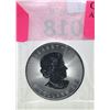 Image 2 : 1 Oz .9999 Fine Silver 2017 Canada Maple Leaf Coin