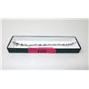Image 2 : 6.5 CTW Multi Gemstone & Diamond Tennis Bracelet