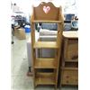 Image 2 : 2 Small Wood Storage Boxes & 2 Wood Shelves