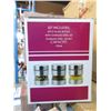 Image 2 : 2 Cases of 6 New 3 Piece Glass Storage Jar Sets