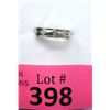 Image 1 : Estate - 10KT White Gold Band Ring - Size 7.5