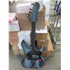 Image 1 : Multi-Media Folk Art "Nirvana" Guitar