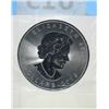 Image 2 : 1 Oz .9999 Fine Silver 2019 Canada Maple Leaf Coin