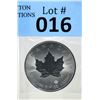 Image 1 : 1 Oz .9999 Fine Silver 2020 Canada Maple Leaf Coin