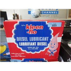 Case of Kleen-Flo Diesel Lubricant