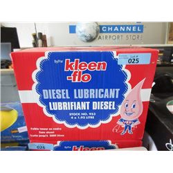 Case of Kleen-Flo Diesel Lubricant