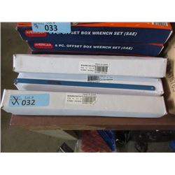 4 Boxes of 72 Hack Saw Blades