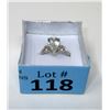 Image 2 : Green Amethyst & Diamond Solitaire Ring