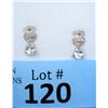 Image 1 : New Aquamarine & Diamond Earrings