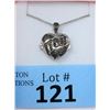 Image 1 : New Diamond Heart "Mom" Locket Necklace