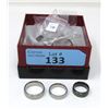 Image 1 : 20 Brand New Assorted Titanium Band Rings