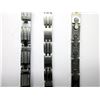 Image 2 : 3 Brand New Men's Stainless Steel Bracelets