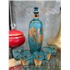 Image 3 : Shelf Lot of Vintage Glass Decanters and More